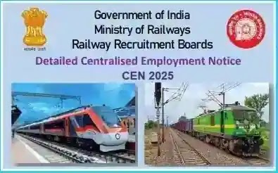 Indian Railways Centralised Employment 2025